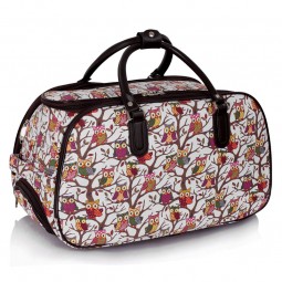 Cestovní taška s kolečky Ashley Sovičky White
