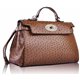 Kabelka Ashley Rotaty Ostrich Tan