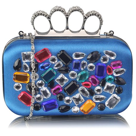 Psaníčko Ashley Rhinestones Modré