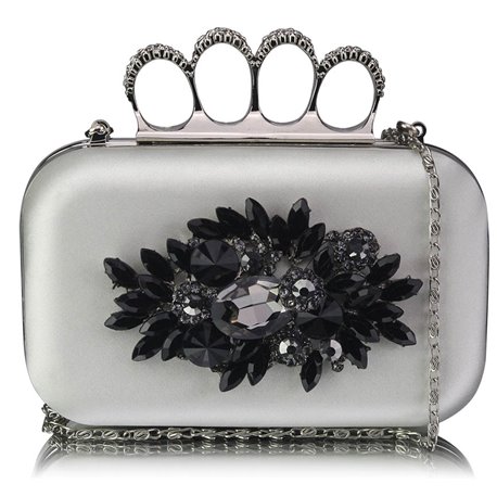 Psaníčko Ashley Diamond Flower Ivory (Bílé)