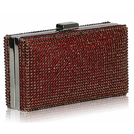Psaníčko Ashley Sequins Červené