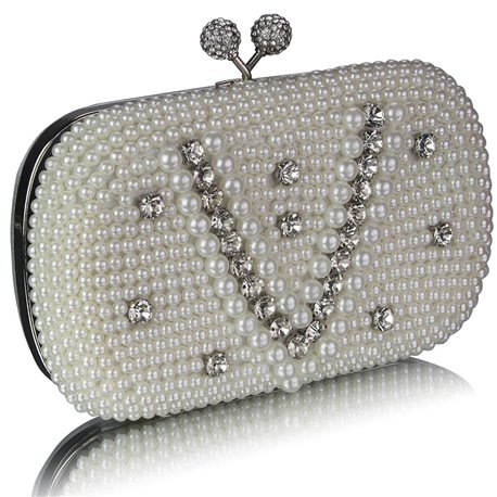 Psaníčko Ashley Vintage V Ivory (Bílé Smetanové)
