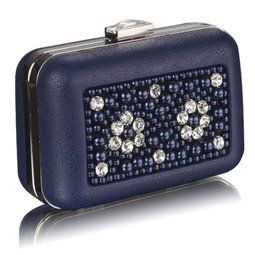 Psaníčko Ashley Box Flower Navy (Modré)