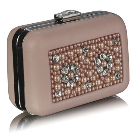 Psaníčko Ashley Box Flower Nude (Béžové Tělové)
