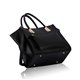 Dámská kabelka Ashley Pocket Zip Mat Černá