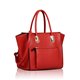 Dámská kabelka Ashley Pocket Zip Mat Červená
