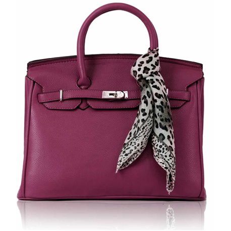 Dámská kabelka Ashley Luxus Simple Fuchsiová (Růžová)