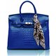 Dámská kabelka Ashley Luxus Snake Modrá