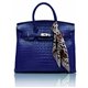 Dámská kabelka Ashley Luxus Snake Navy (Modrá)