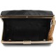 Black Tassel Clutch