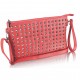 Red Purse With Stud Detail