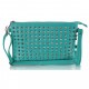 Emerald Purse With Stud Detail