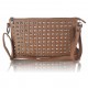 Brown Purse With Stud Detail