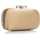 Psaníčko Ashley Oval Satin Nude