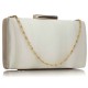 Psaníčko Ivory Satin Clutch
