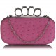 Psaníčko Ashley Ostrich Mat Pink