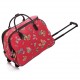 Cestovní taška s kolečky Ashley Butterfly Big Červená